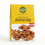 Roasted & Salted Almonds – 250 g | Crunchy Snack Box