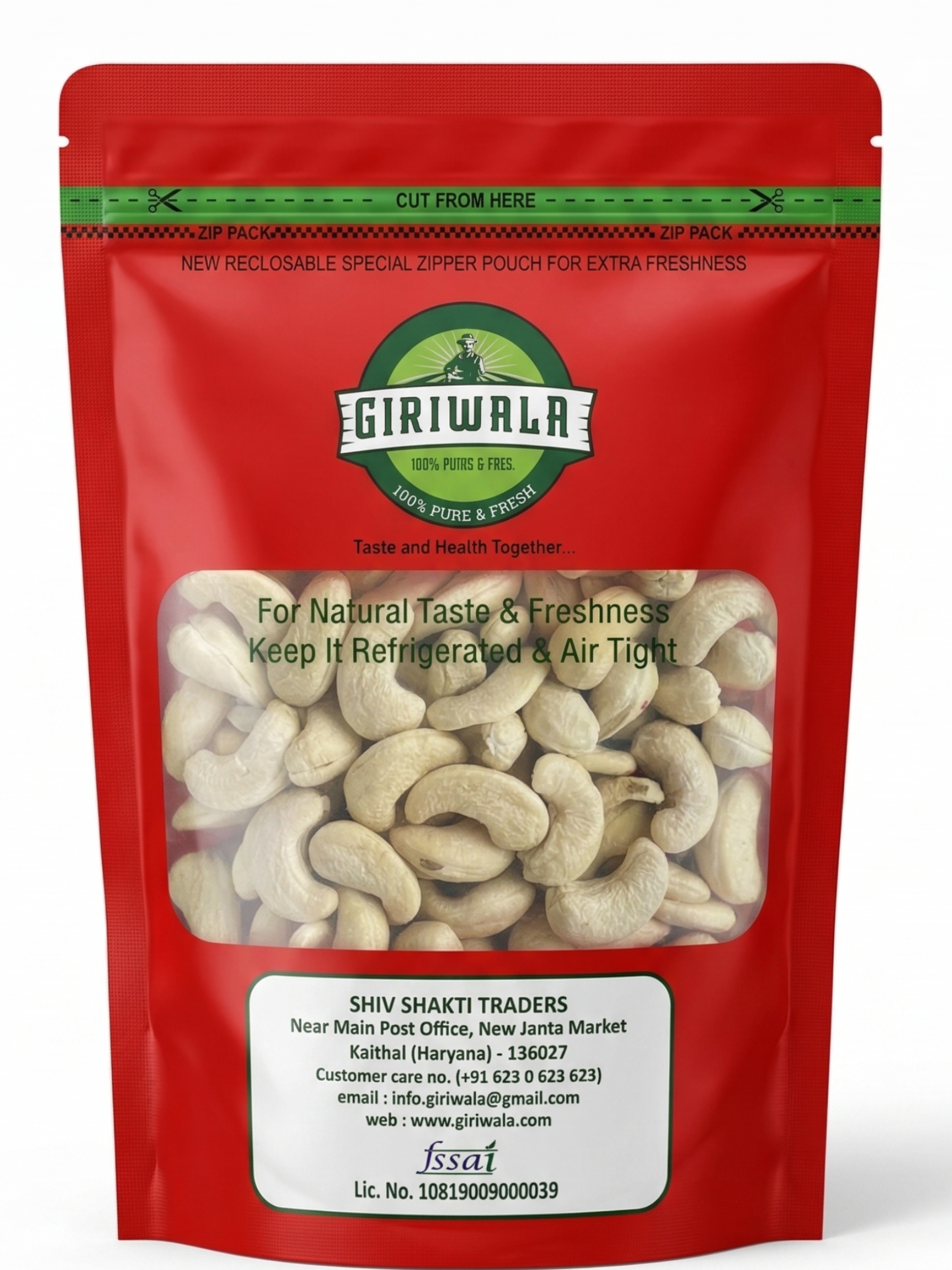 Cashew W180 – 250 g | Jumbo Extra Large Premium Cashews