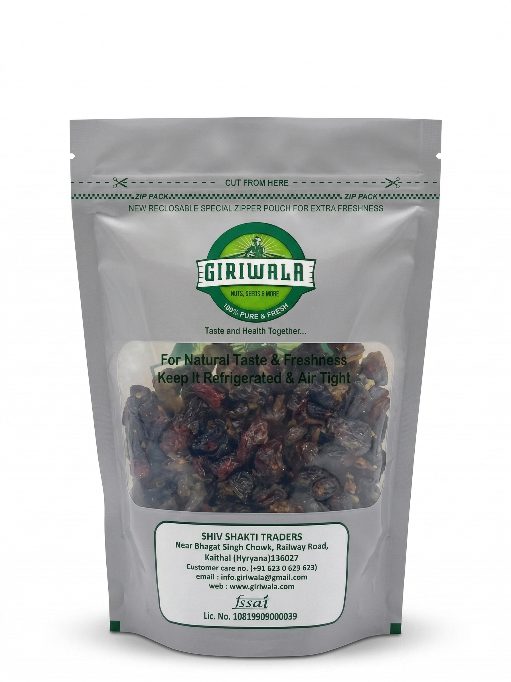 Cranberries Dried – 250 g | Natural Sweetened Berries