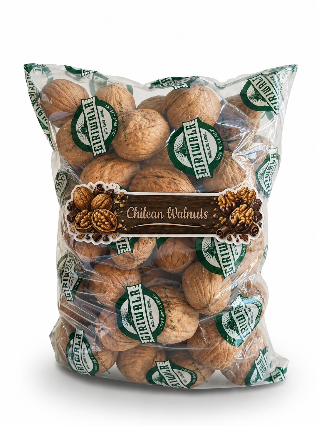 Walnut Chilean in Shell Box – 1 Kg | Premium Akhrot